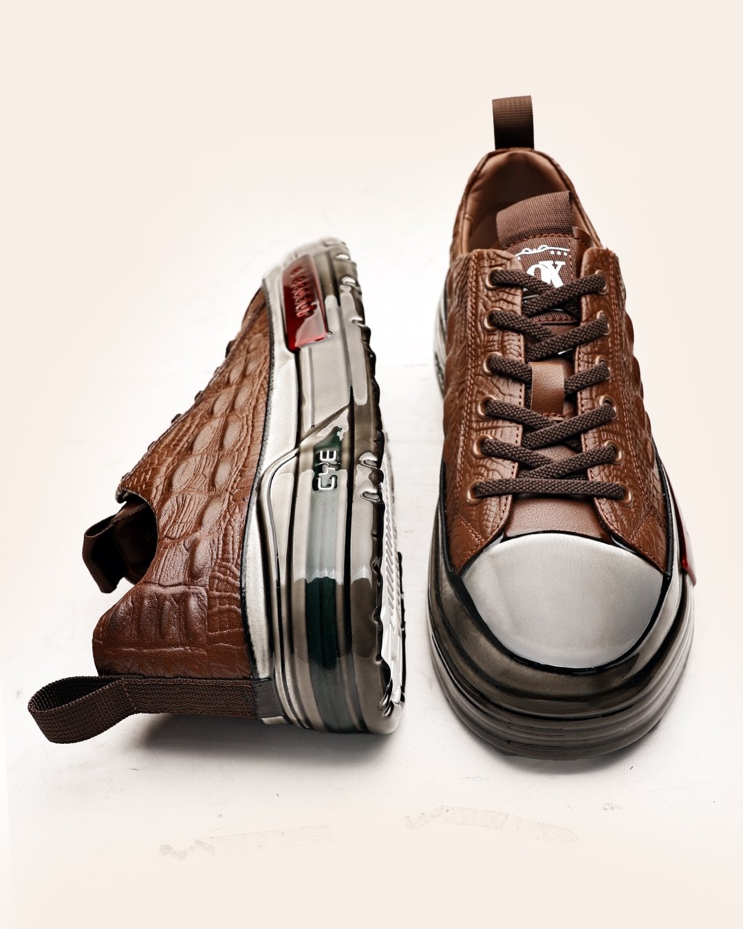 Valvero LUX281 Мъжки Обувки Brown Noir Limited