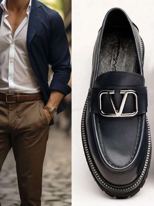 Valvero LUX072 Мъжки Обувки Естествена Кожа