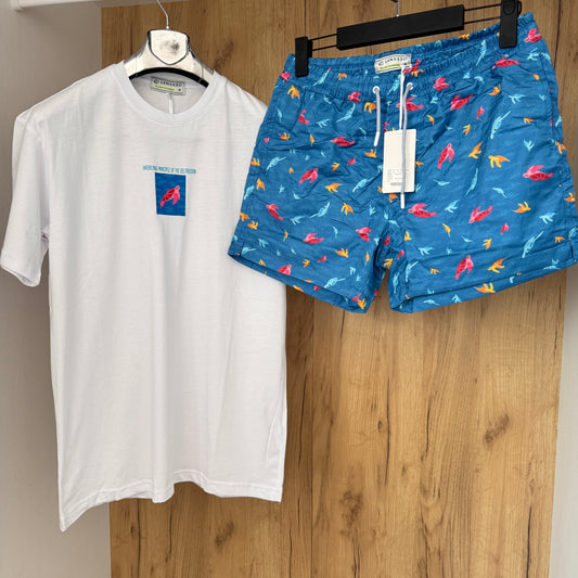 Valvero PREM073 Мъжки Плажен Комплект