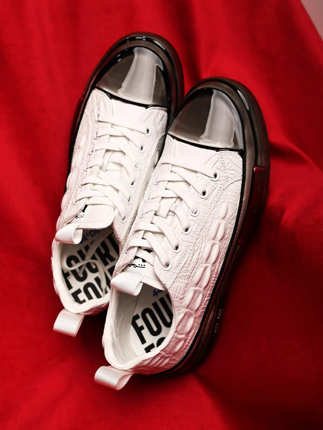 Valvero LUX279 Мъжки Обувки White Noir Limited