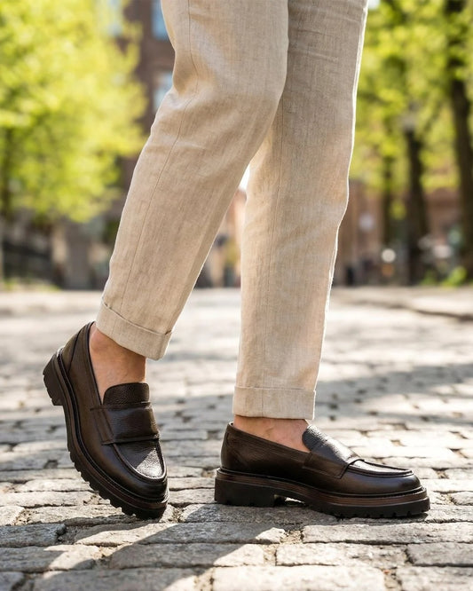 Valvero LUX184 Мъжки Обувки Естествена Кожа