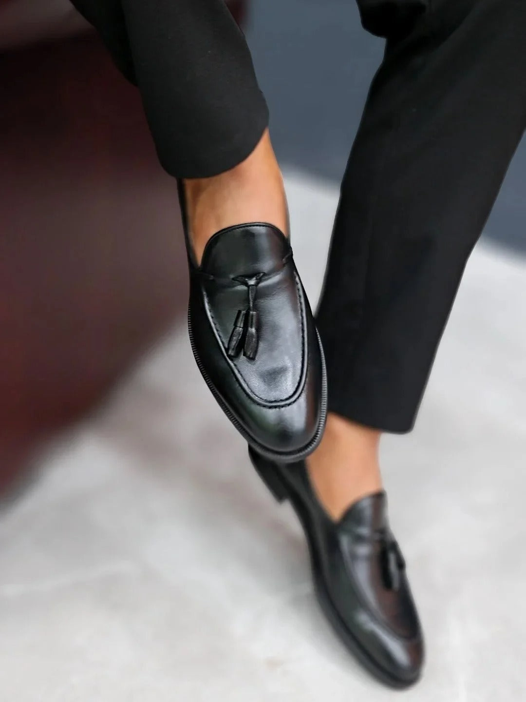 Valvero LUX056 Мъжки Обувки Естествена Кожа