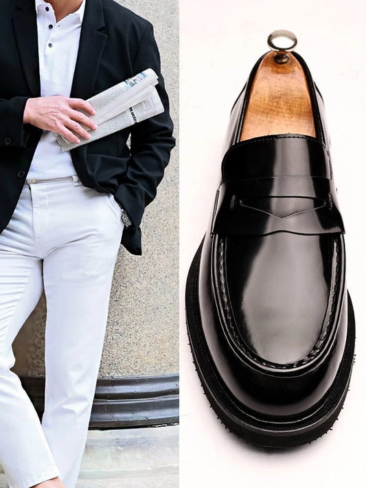 Valvero LUX089 Мъжки Обувки Естествена Кожа