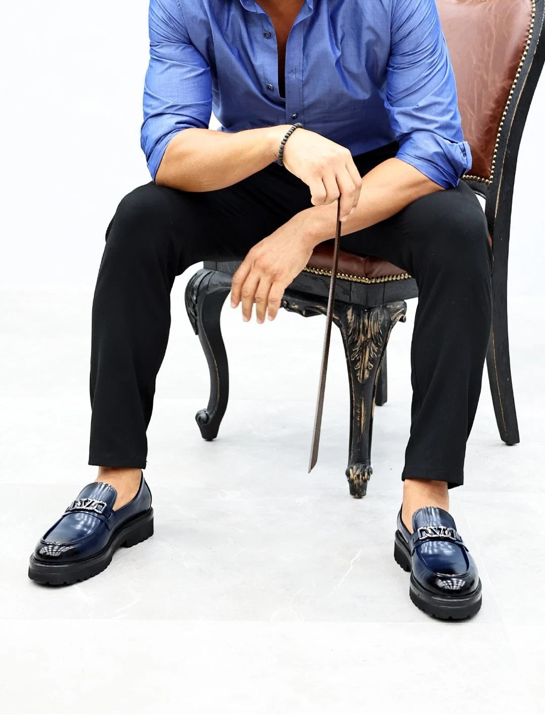 Valvero LUX052 Мъжки Обувки Естествена Кожа