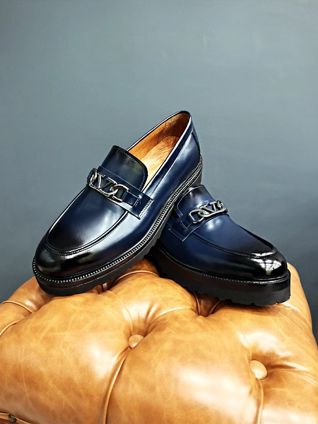 Valvero LUX052 Мъжки Обувки Естествена Кожа