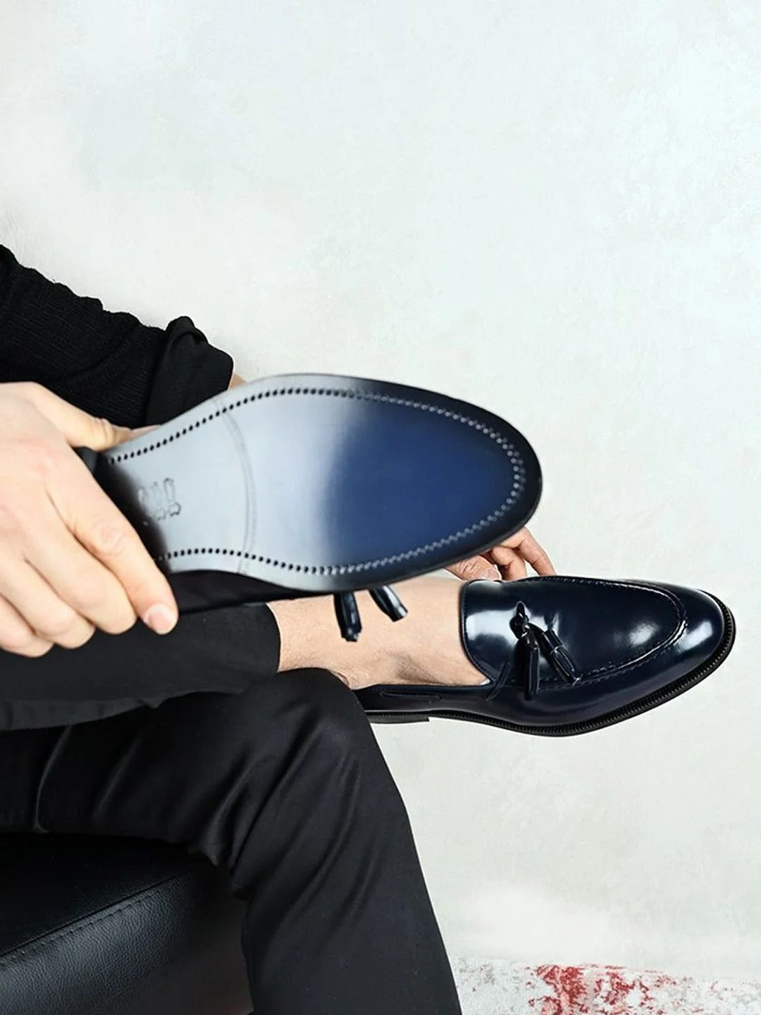 Valvero LUX055 Мъжки Обувки Естествена Кожа