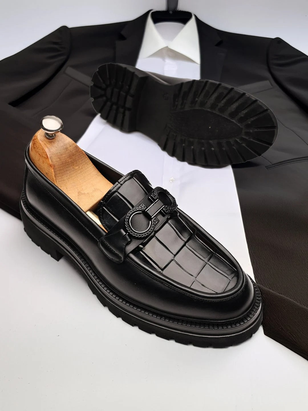 Valvero LUX082 Мъжки Обувки Естествена Кожа